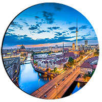 Alu Dibond Foto Rund 50 Ø