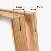 Leinwandbild 90x90cm